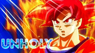 Super saiyan god vs Beerus | AMV UNHOLY