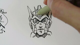 Draw fan avatars JOJO, issue 39