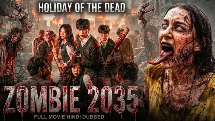zombies movie 2035 Hindi dubbed movie #new movie in Hindi dubbed