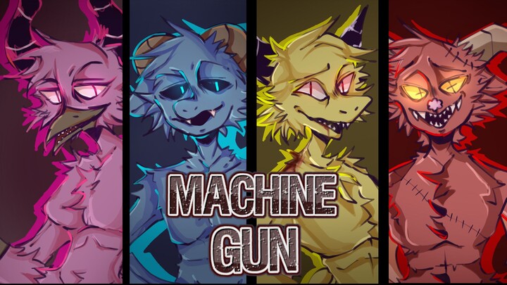 【123sms】MACHINE GUN meme