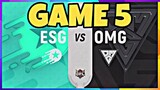 OPL 2020 | GAME 5: ESG vs OMG - Trận chiến của những Tướng Crossover ! Onmyoji Arena