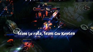 TEAM LU RATA TEAM GUA CONTEN 😎||JEDAGJEDUG LANCELOT KEREN||MONTAGE LANCELOT