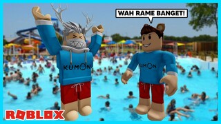 Akhirnya! Aku Liburan Ke Kolam Renang Tapi Di Roblox - Roblox Indonesia