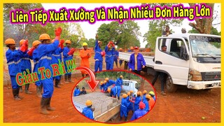 Quang Dũng || Bất Ngờ Với Nhiều Đơn Hàng Lớn và Gạch Liên Tục Được Xuất Xưởng !