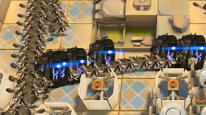 Shield rat separation and killing line