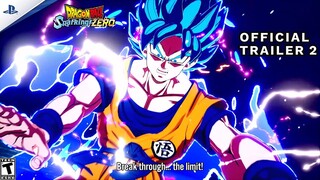 NEW DRAGON BALL SPARKING ZERO TRAILER 2- SSBKK GOKU VS VEGETA OFFICIAL REVEAL & GAMEPLAY(ALL FORMS)