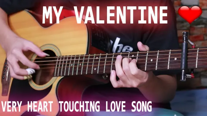 My Valentine ❤️ - Jim Brickman ft. Martina Mcbride - Fingerstyle Guitar(Heart Touching Instrumental)