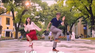 Swing Dance | Double Charleston trên phố Shamian sau cơn mưa