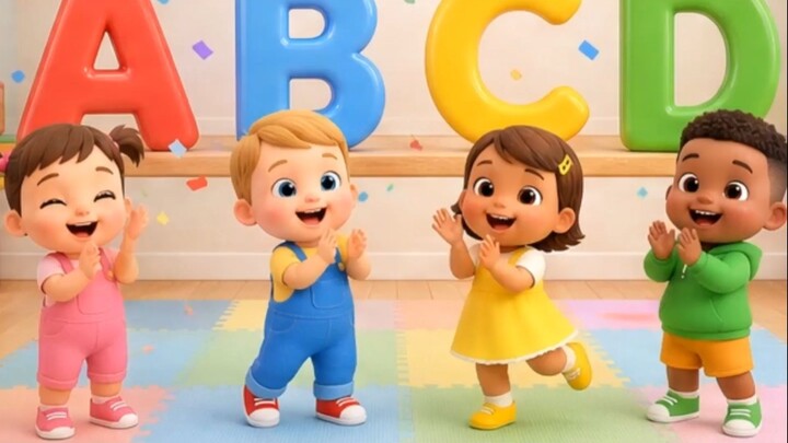 [ABC Song]  Baby’s First ABC Song: Simple, Slow & Fun Alphabet Learning