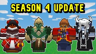 (GIVEAWAY ENDED) Roblox Bedwars Season 4 Update