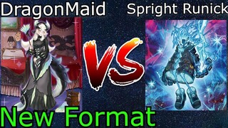 DragonMaid Vs Spright Runick New Format Yu-Gi-Oh! 2022