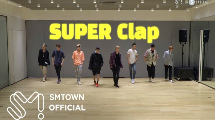 SUPER JUNIOR 'SUPER Clap' (Versi Tari Efek Khusus di Ruang Latihan) Video Tari Grafis Gerak