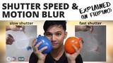 Shutter Speed and Motion Blur Explained | Photography Tips Tagalog | Filmmaking Tutorial Philippines