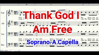 Thank God I Am Free | Soprano | A Capella | Quartet | Choir