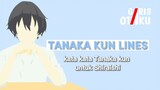 Tanaka Kun wa Itsumo Kedaruge | Kata Kata Character Anim | Kata kata Tanaka kun Kepada Shirashi