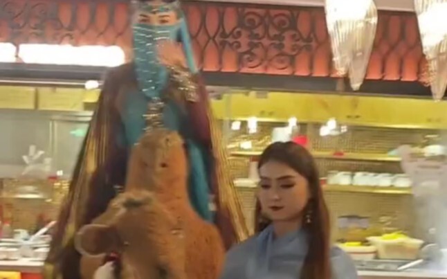 I can’t stop laughing! This cosplay of the Desert Princess