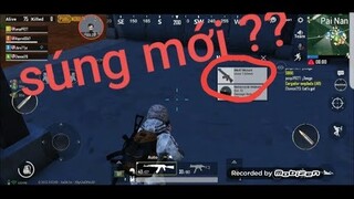 trên tay  súng mới ( MK47 ) với uy lực khủng khiếp -PUBG MOBILE - the new gun (MK47) in sanhok