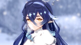 [Genshin Impact / Sanrakuji] "It is said that this is the daughter of winter." -Cynical Night Plan-.
