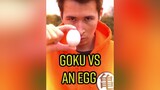 Goku vs an Egg anime goku dragonball eggchallenge manga fy