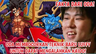 EPIC! ODA MEMBOCORKAN TEKNIK BARU LUFFY UNTUK MENGALAHKAN KAIDO!!