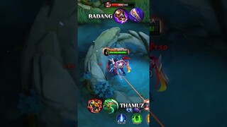 ✅Badang vs Thamuz Counter items mlbb