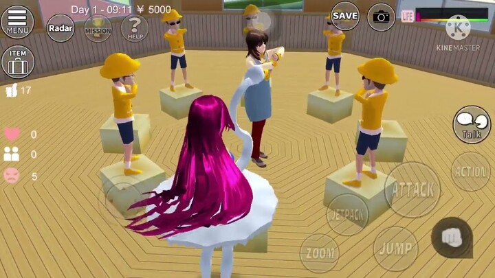 นกกระยางปะทะอุลต้า #SakuraSchoolSimulator