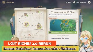 Lost Riches Inazuma Day 6 Guide | Area 11&12 + Challenge 3