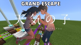 【天気の子】Grand Escape (Noteblock Song) MCPE