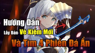 [Genshin Impact] Hướng Dẫn Lấy Bản Vẽ Thanh Katana Mới Và Kho báu Của Nông Dân // Nguyên Kỷ