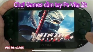 Ninja Gaiden Sigma 2 Plus -Boss chapter 1-chơi trên PS VITA 2K máy chơi game cầm tay của Sony