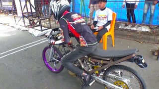 Rangka Karat Satria Fu Suaranya Bikin Budeg Mirip Suara Helikopter, Drag Bike