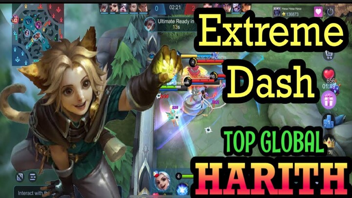 EXTREME DASH BY TOP GLOBAL HARITH HESA HESA HESA ∞ MOBILE LEGENDS