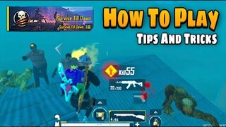 How To Play Survive Till Dawn New EvoGround Mode | TIPS & TRICKS | PUBG MOBILE