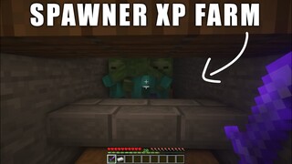 How to Make Zombie Spawner XP Farm in Minecraft 1.17