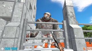 Survive in Lost Temple. FPS Perspective! Animal Revolt Battle Simulator