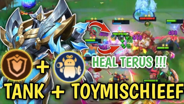 URANUS BISA HEAL TERUS ! COMBO TANK KUAT BANGET !