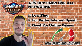 BEST APN SETTINGS FOR ANDROID PARA MAKA KOHA NG LOW PING SA ONLINE GAMES