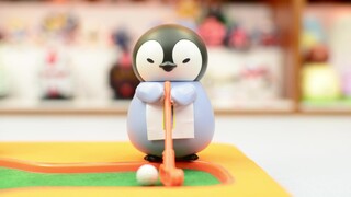 【Stop-motion animation】A murder caused by a golf game between penguins!!!