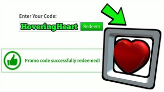 Roblox Promo Codes 2019 | Free Hovering Heart!