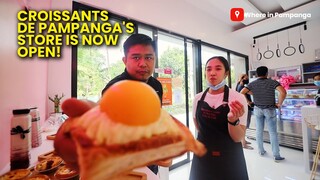 Croissants de Pampanga's Store is finally open!