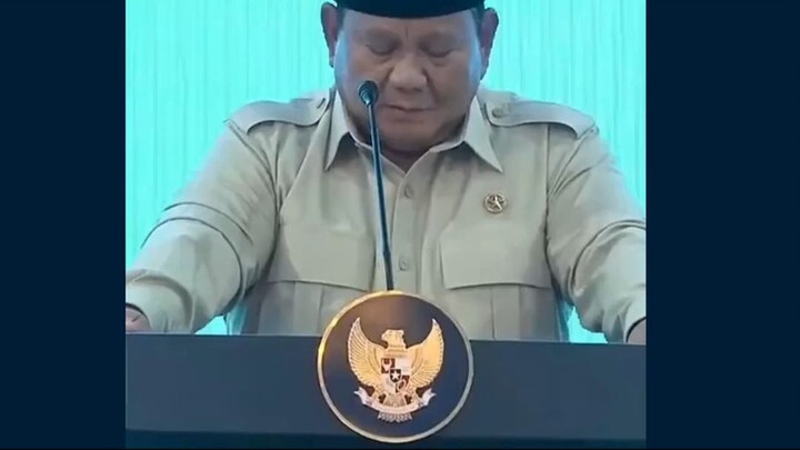 "Presiden Prabowo Subianto mengatakan total penerima manfaat program Makan Bergizi Gratis (MBG) samp