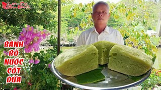 Cách Làm Bánh Bò Lá Dứa Nước Cốt Dừa Miền Tây Thơm Ngon Tại Nhà Của Ông 5 Châu Đốc | NKGĐ