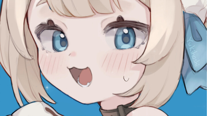 【绘画过程】10秒摸个头像！