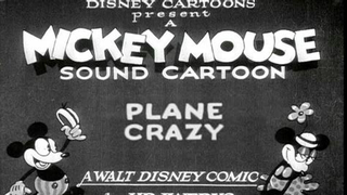 Plane Crazy 1929 Mickey Mouse