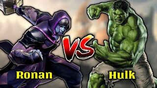 RONAN VS HULK | MARVEL SUPER WAR | RONAN SKILL GUIDE