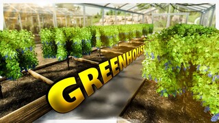 VINEHOUSE // Grapes and Olives are EASY // Farming Simulator 22 Gameplay