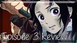 Strong as a Demon - Demon Slayer: Kimetsu no Yaiba Episode 3 Anime Review