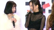 aespa SBS歌谣大战红毯,零下-5℃的美丽!