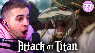 THIS EPISODE WAS INSANE!! Attack On Titan Season 4 Part 2 Episode 27 REACTION!!