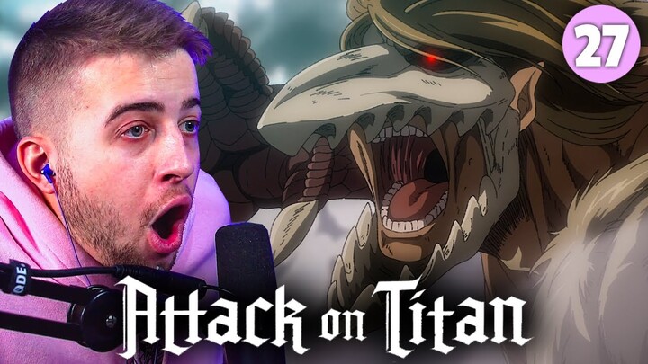 THIS EPISODE WAS INSANE!! Attack On Titan Season 4 Part 2 Episode 27 REACTION!!